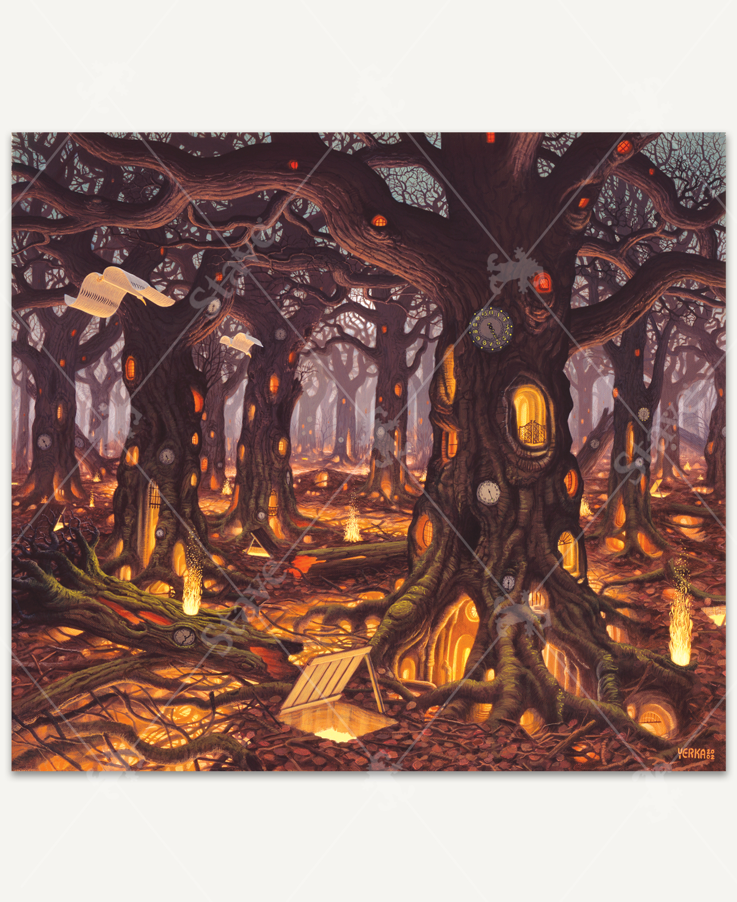 Enchanted Forest, a traditional puzzle - Stave Puzzles