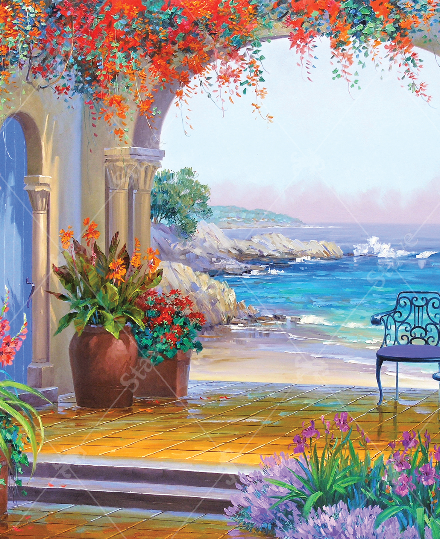 Allure Of The Cote d'Azur, a traditional puzzle - Stave Puzzles