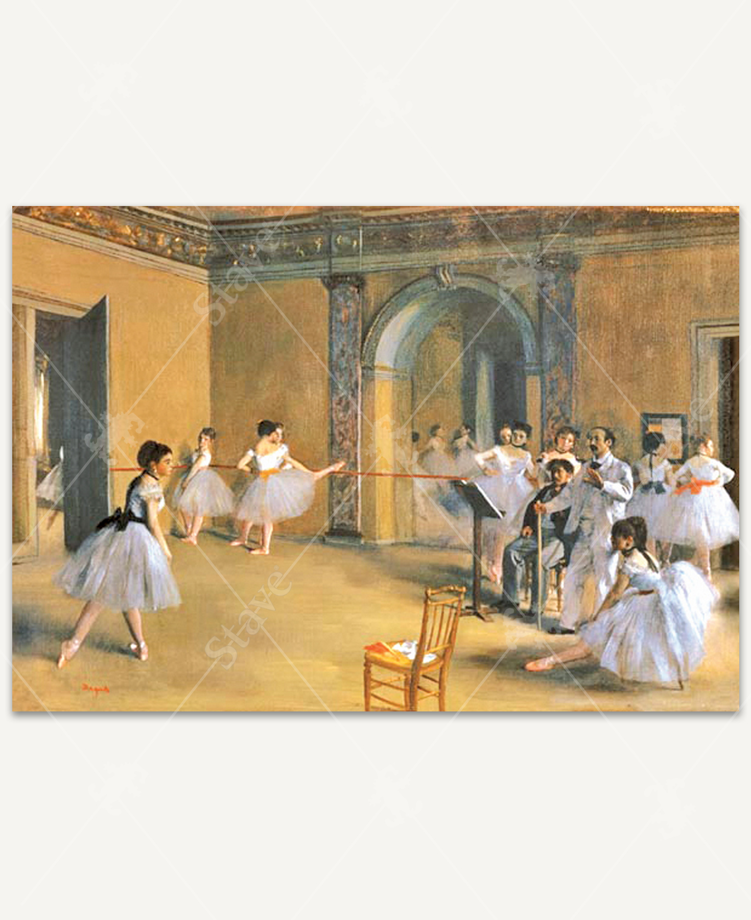 Ballet Hall Of The Opera In The Rue Peletier_1