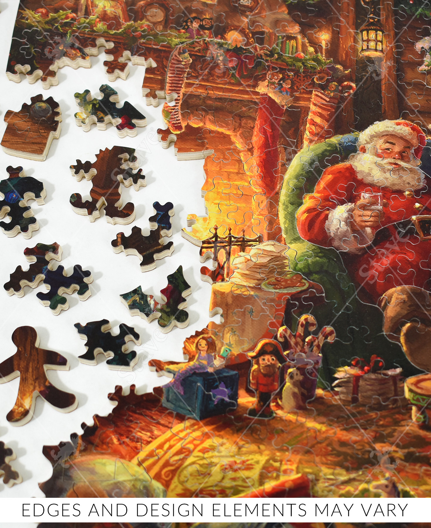 その他 2018 seven eleven magic Christmas Santa's Workshop - Kinkade Jigsaw Puzzle | Stave Puzzles