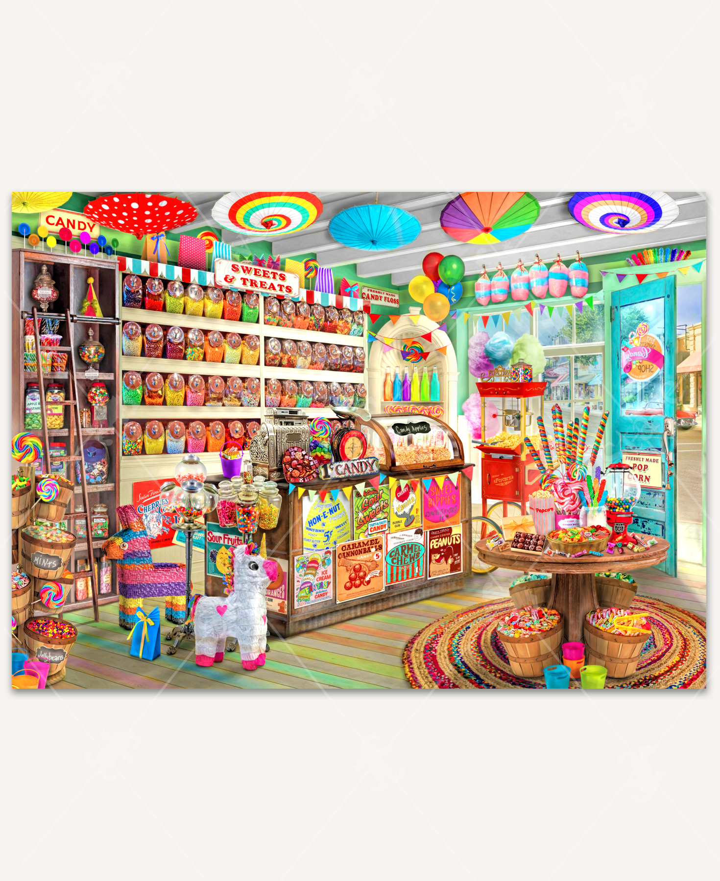 The Corner Candy Store Jigsaw Puzzle | Stave Puzzles