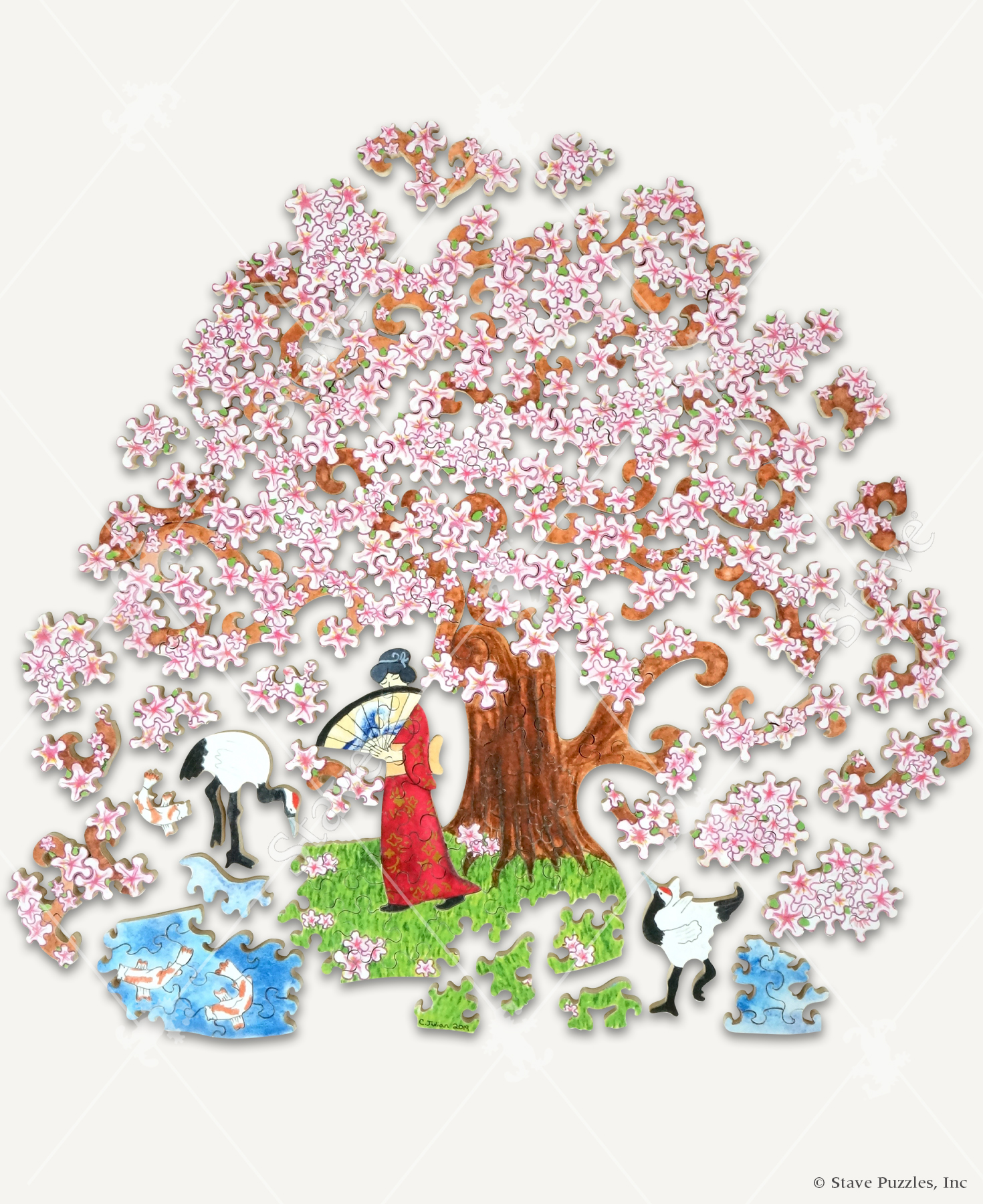 Cherries On Top Jigsaw Puzzle | Stave Puzzles