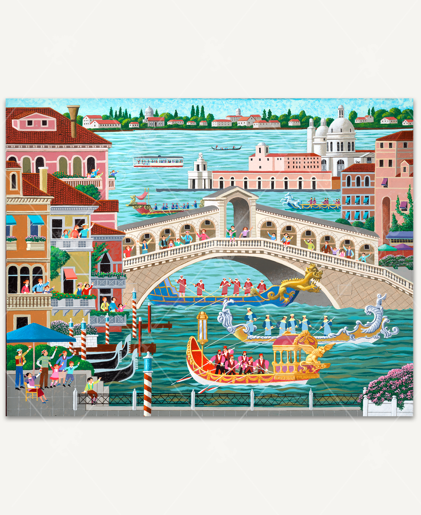 Venice Boat Parade Jigsaw Puzzle | Stave Puzzles