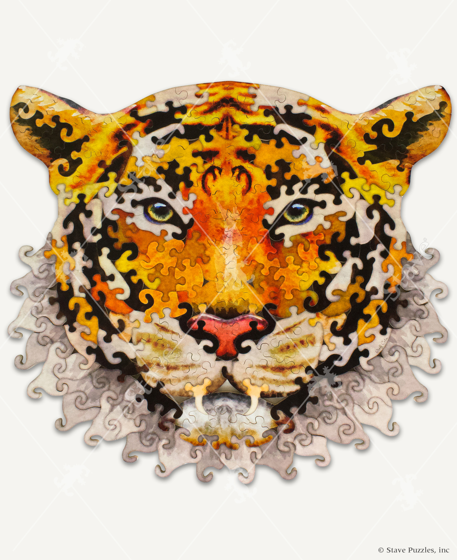 Tiger, Tiger, Burning Bright Stave Puzzles