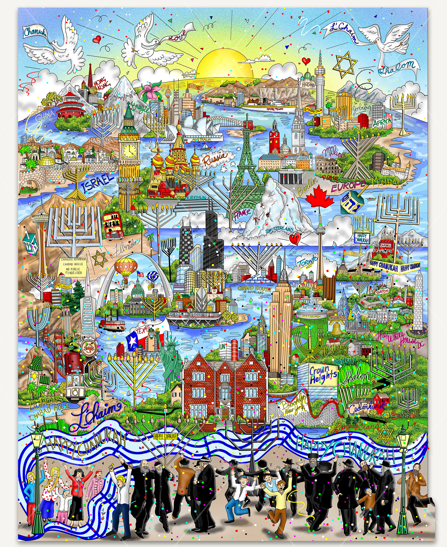 Chanukah Around The World