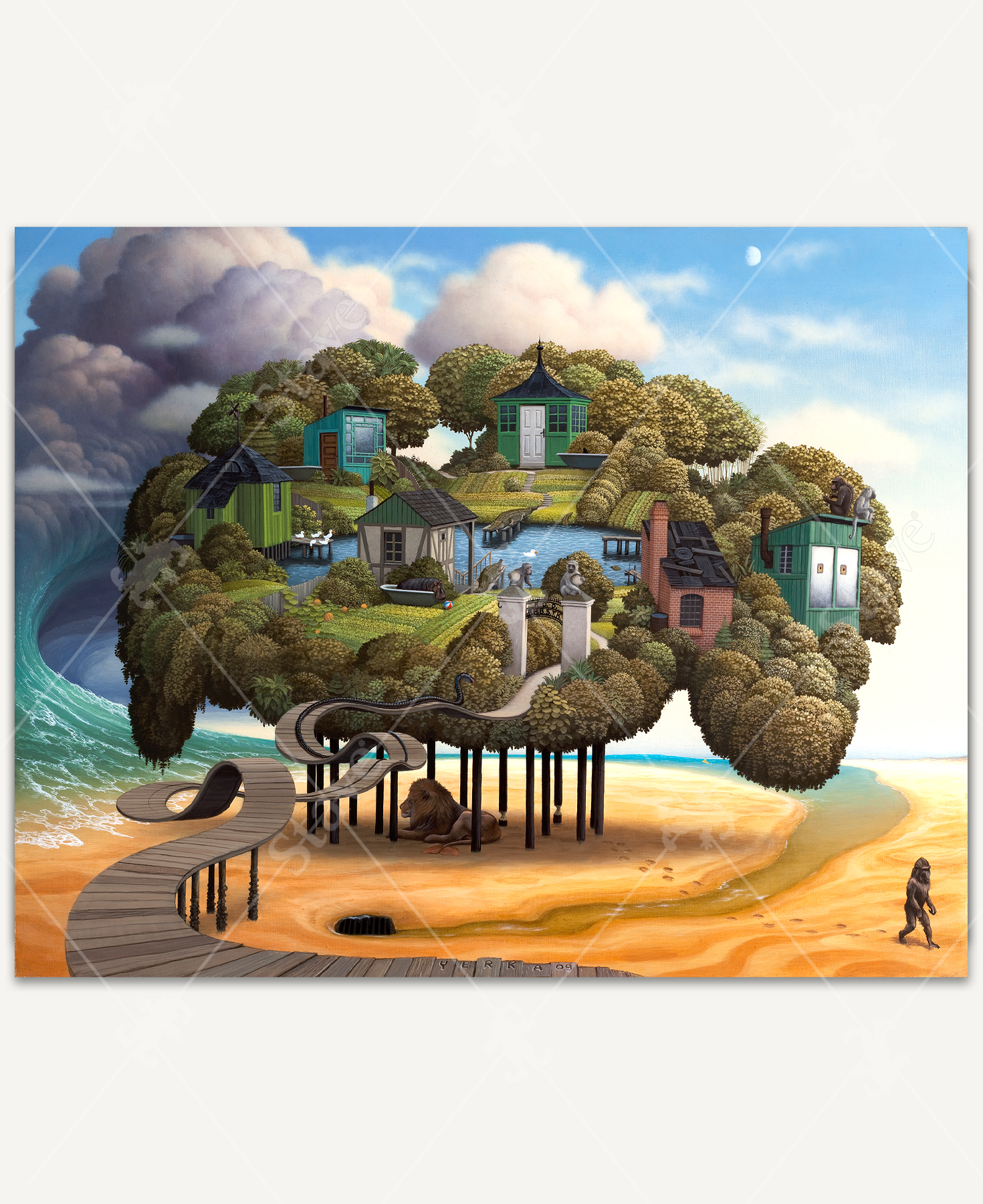 Low Tide a traditional puzzle Stave Puzzles