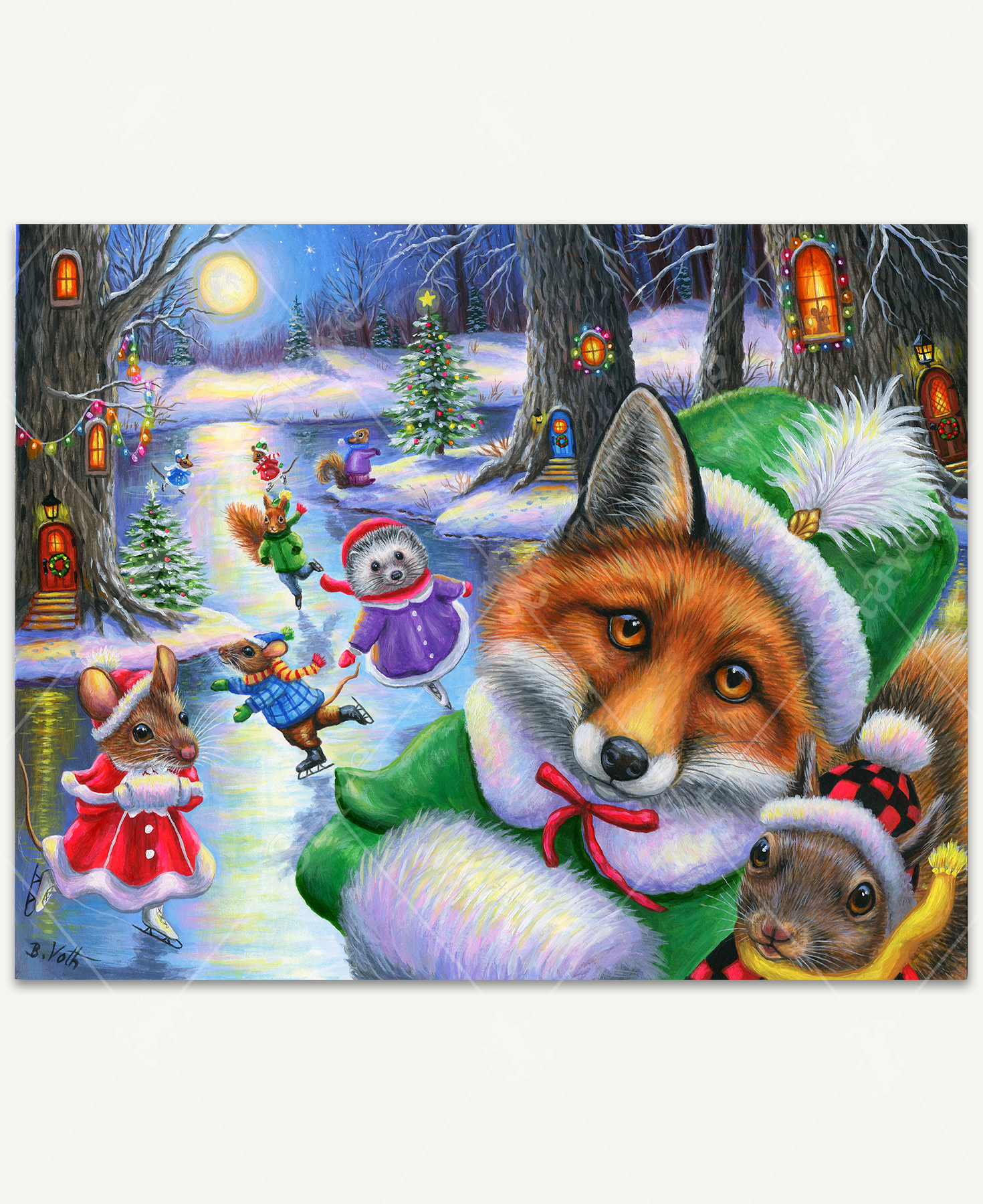 Skating In The Moonlight