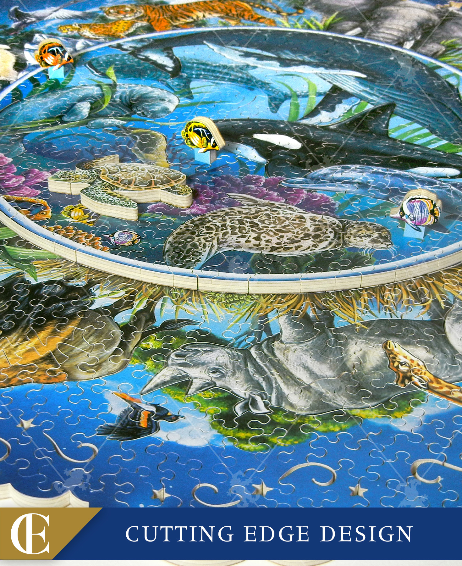 Circle Of Life Cutting Edge Jigsaw Puzzle | Stave Puzzles