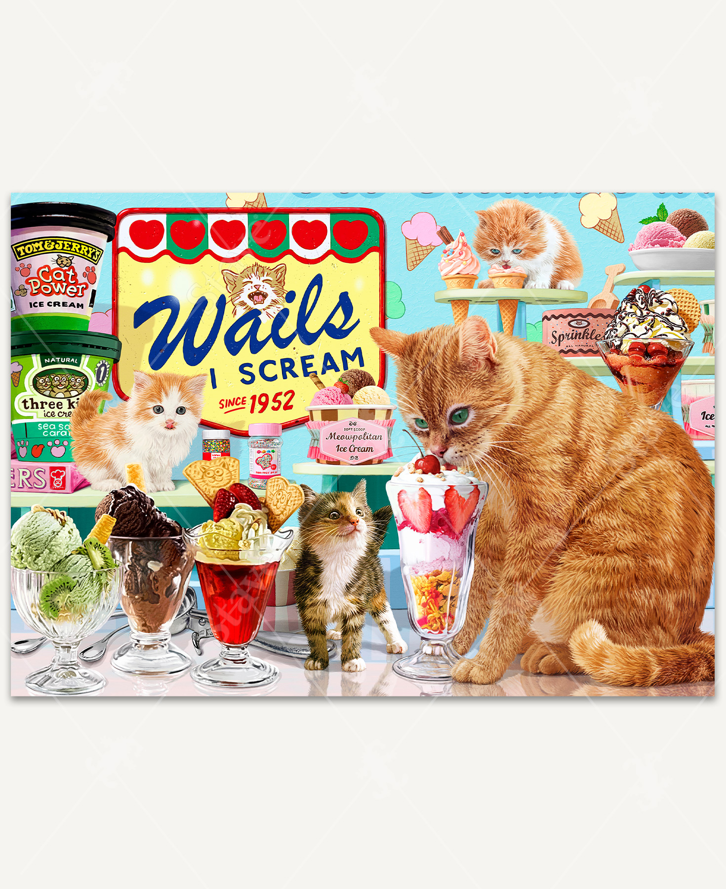 Ice Cream Raiders Jigsaw Puzzle | Stave Puzzles