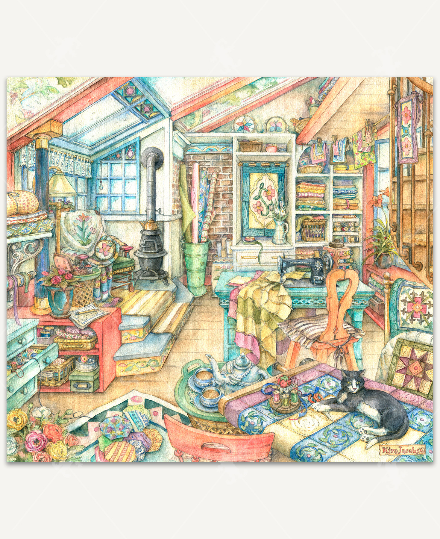 DS - The Sewing Nook / The Reading Nook, 150 Pieces