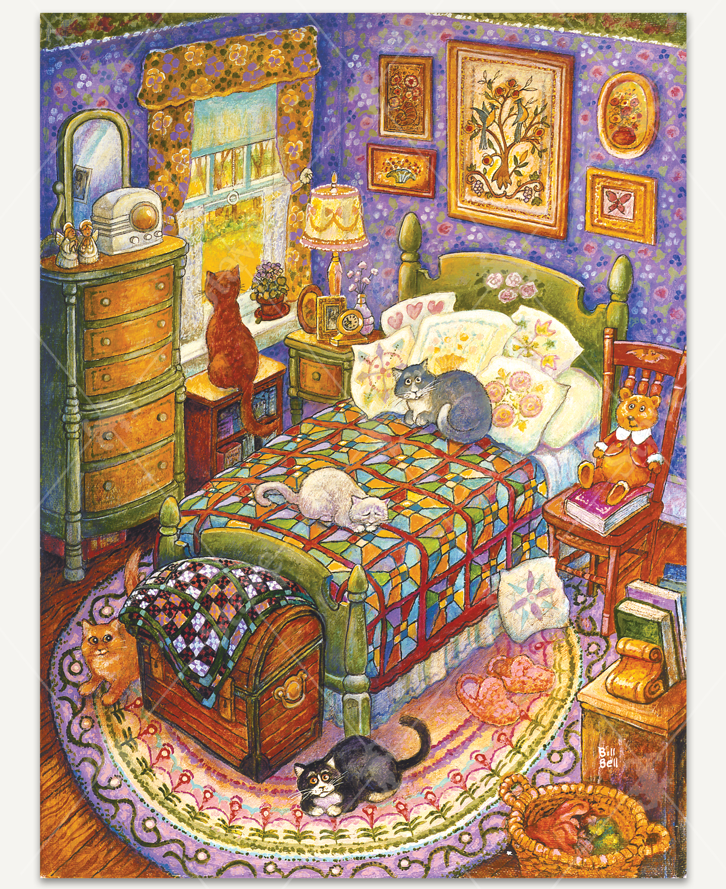 Bedroom Cats, 300 Pieces