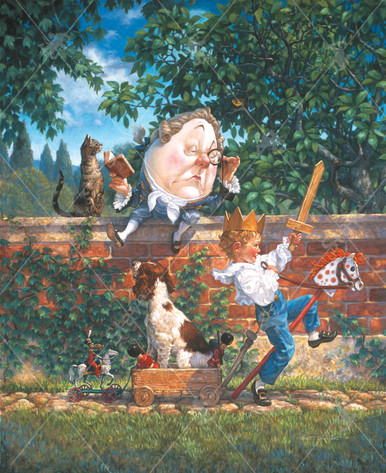 Humpty Dumpty, a traditional puzzle - Stave Puzzles