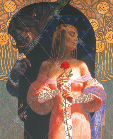 Beauty And The Beast, a traditional puzzle - Stave Puzzles