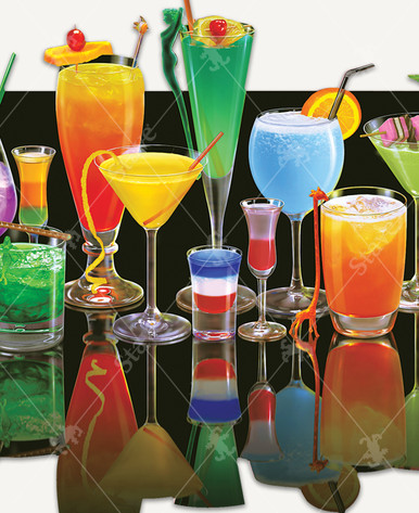 Cocktail Party アクリルパウダー 7色セット アクリルパウダー ネイルアクリルパウダー 12色セット 3Dパウダー