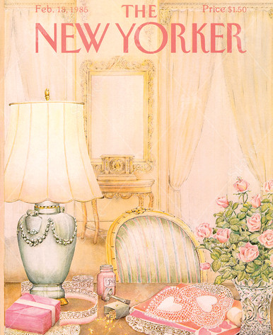 The New Yorker - February 18 1985 Poster for Sale by romirdrigz