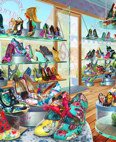 Shoe shop jigsaw puzzle Clearance