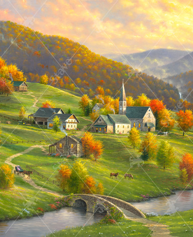 Peaceful Valley | Stave Puzzles