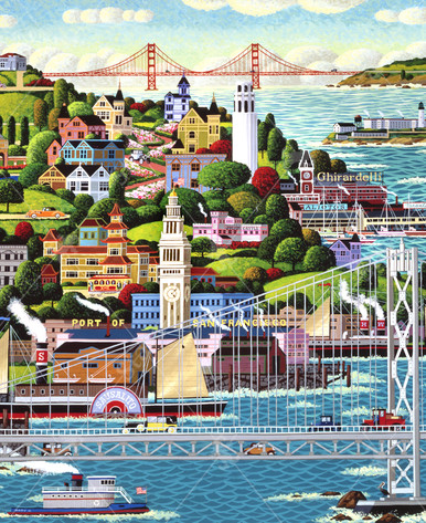 Port Of San Francisco, a traditional puzzle - Stave Puzzles
