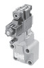 Nachi Solenoid Controlled Relief Valve, Gasket Mounting, SS Type Valve RSS-G06-1-F-C2-23