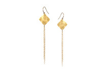 Leah Earrings gold plated over sterling silver