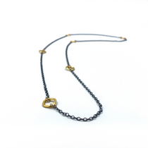Ella Necklace Gold & Gunmetal Ella Necklace Gold & Gunmetal