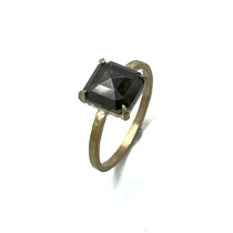 Rustic Green Natural Diamond Set in 14K Gold Ring Rustic Green Natural Diamond Set in 14K Gold Ring