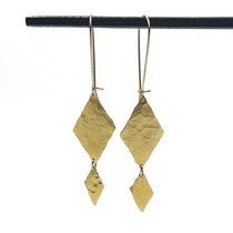 Autumn Earrings gold plated minimalist design