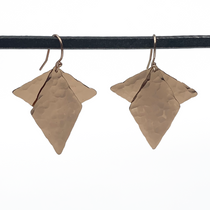 Elodie Earrings rose gold plated lightweight design