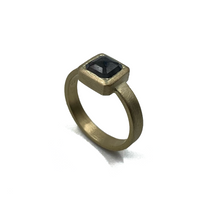Rustic Pinkish Red Natural Diamond Set in 14K Gold Ring  Rustic Pinkish Red Natural Diamond Set in 14K Gold Ring