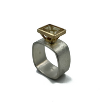 Citrin Set in 14K and Sterling Silver Ring Citrin Set in 14K and Sterling Silver Ring