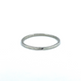 Sterling Silver Ring 1mm