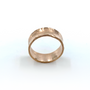 Rose Gold Concave Ring