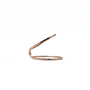 Rose Gold V Double Wire Cuff 