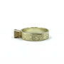 14K Gold ring with round cut diamond
