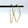 Gold Large Eve Wire Hoops 
