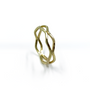 14K Gold Double Thin Crown Ring