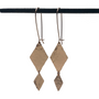 Autumn Earrings rose gold plated over sterling silver
