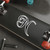 Cursive Black Lettering - Letter N - Die-Cut Sticker - Skateboard