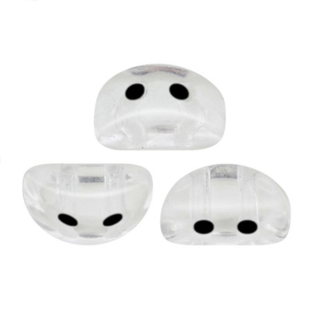 KOS® PAR PUCA® (50 Beads) -Crystal- 6x3mm 2-hole