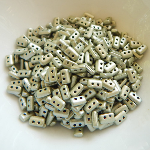 5 grams - Piros® par Puca® Paris - Metallic Matte Beige - Czech Glass