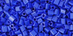 TOHO 11/o Triangle 20 grams Opaque Navy Blue Seed Beads