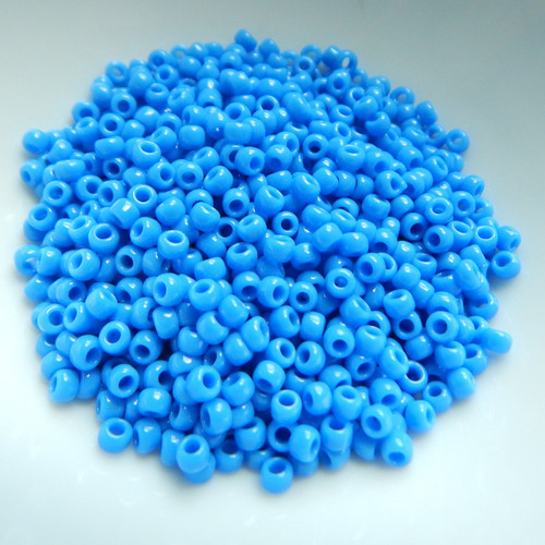 8/o TOHO 25 grams Opaque Cornflower Seed Beads No. 43d
