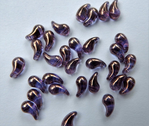 Zoliduo Left Bronze Luster (30 Beads)