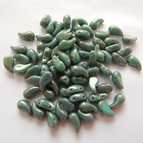 Zoliduo Left Jade Terracotta Red (30 Beads)