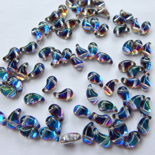 Zoliduo Left Backlit Petroleum (30 Beads)