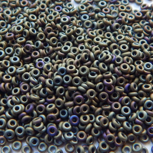 Demi 11/o Beads Matte Brown Iris 10g TOHO