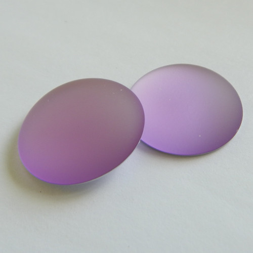 18mm Lunasoft Cabochon - Lilac - Quantity 1 - Luna Lucite Cabochon