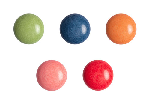 10 Pieces - Cabochon Par Puca® 14mm - Sorbet Colors Bulk Assortment Czech Glass Cab - Apricot, Grenadine, Curacao, Pistachio, Indian Peach
