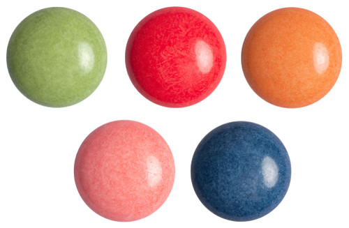 10 Pieces - Cabochon Par Puca® 25mm - Sobet Color Bulk Assortment Czech Glass Cab - Pistachio, Apricot, Curacao, Grenadine, Indian Peach