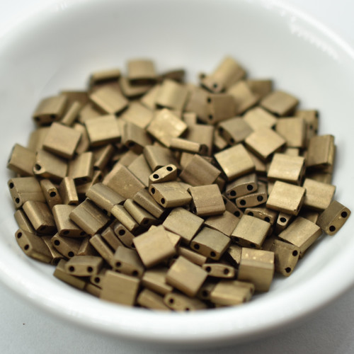5MM Tila 5 grams Beads Matte Dark Bronze Miyuki No. 2006